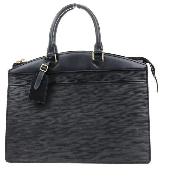 LOUIS VUITTON LV Logo Riviera Hand Bag Epi Leather Black France - Picture 1 of 14